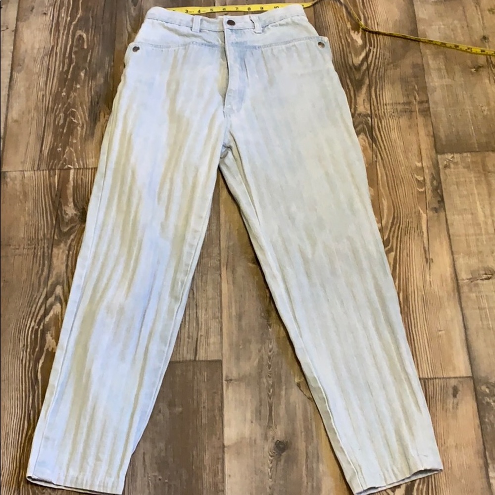 ❤️Vintage 1980’s Punky all cotton jeans size 9❤️